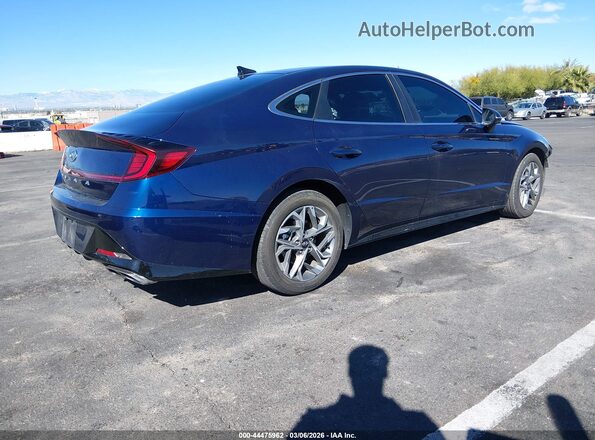 5NPEL4JAXNH141891 2022 HYUNDAI SONATA Blue Հետևի աջ