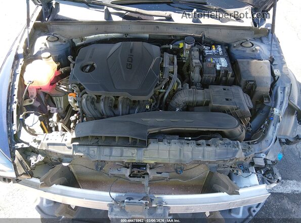 5NPEL4JAXNH141891 2022 HYUNDAI SONATA Blue Հետևի տեսք