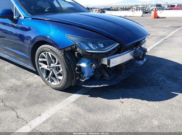5NPEL4JAXNH141891 2022 HYUNDAI SONATA Blue 