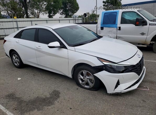 5NPLL4AG0MH025688 2021 HYUNDAI ELANTRA White Առջևի աջ