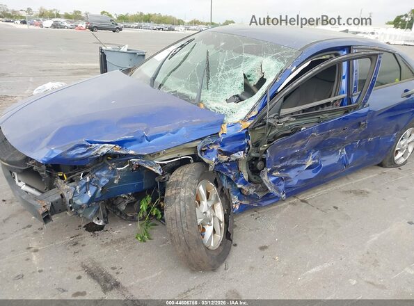 5NPLL4AG2MH016510 2021 HYUNDAI ELANTRA Blue წინა ხედი