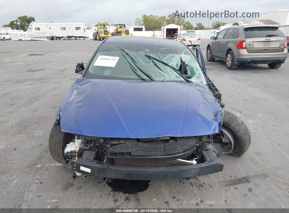 5NPLL4AG2MH016510 2021 HYUNDAI ELANTRA Blue უკანა სალონის ხედი