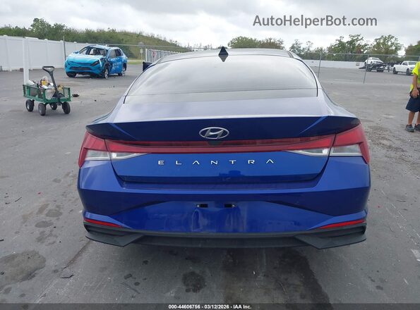 5NPLL4AG2MH016510 2021 HYUNDAI ELANTRA Blue 