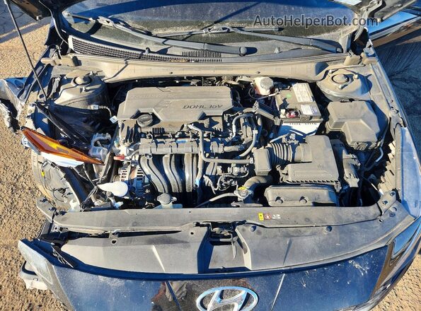 5NPLL4AG2MH043349 2021 HYUNDAI ELANTRA Черный Вид задней части салона