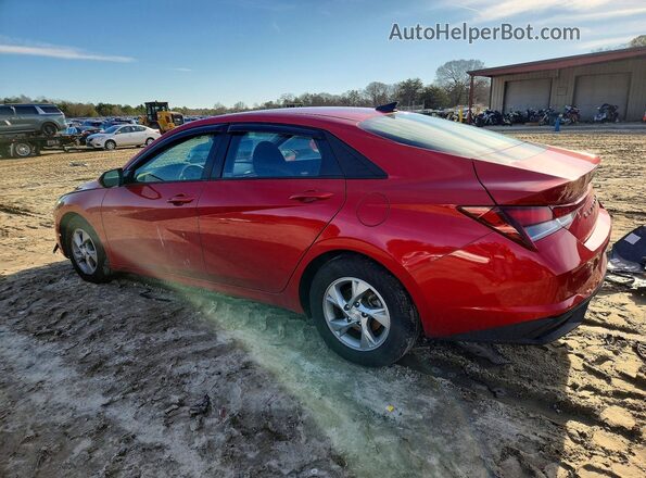 5NPLL4AG3NH080251 2022 HYUNDAI ELANTRA Red Задня ліва чверть