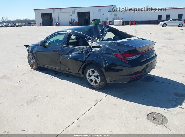 5NPLL4AG6MH050448 2021 HYUNDAI ELANTRA Black უკანა მარცხენა