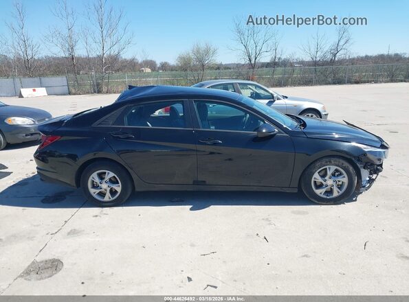 5NPLL4AG6MH050448 2021 HYUNDAI ELANTRA Black უკანა სალონის ხედი