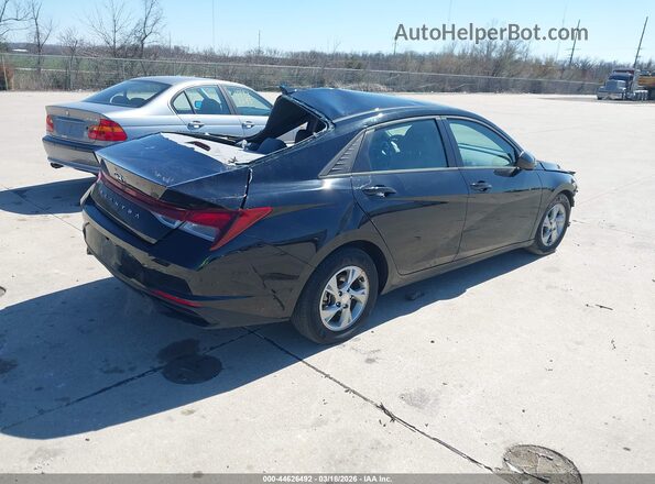 5NPLL4AG6MH050448 2021 HYUNDAI ELANTRA Black უკანა მარჯვენა