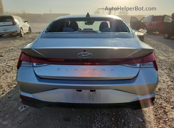 5NPLL4AG7PH110192 2023 HYUNDAI ELANTRA Серебряный Вид сзади