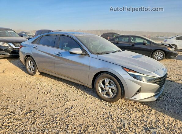 5NPLL4AG7PH110192 2023 HYUNDAI ELANTRA Серебряный Передняя правая четверть