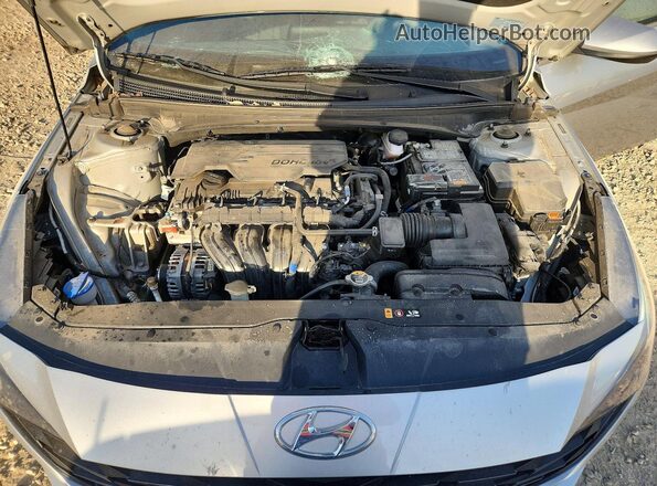 5NPLL4AG7PH110192 2023 HYUNDAI ELANTRA Серебряный Вид задней части салона