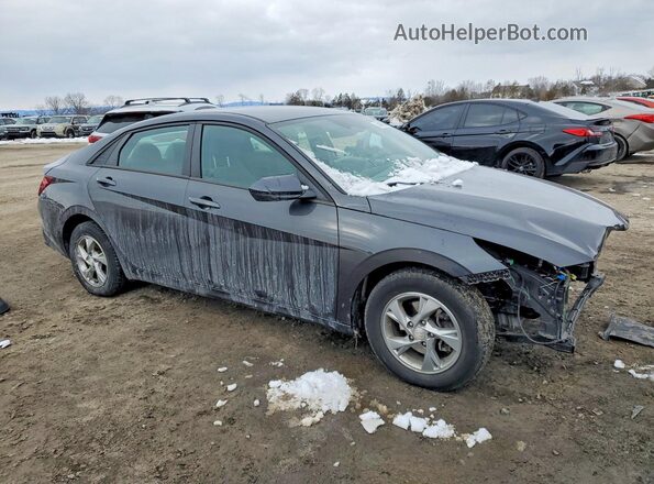 5NPLL4AG8MH039029 2021 HYUNDAI ELANTRA Gray წინა მარჯვენა