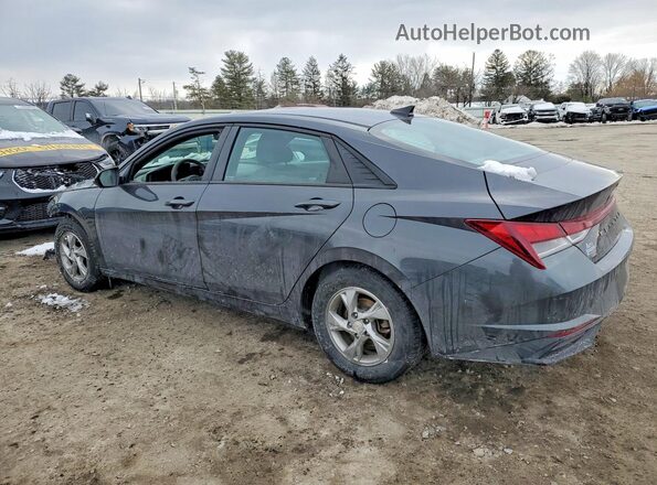 5NPLL4AG8MH039029 2021 HYUNDAI ELANTRA Gray უკანა მარცხენა