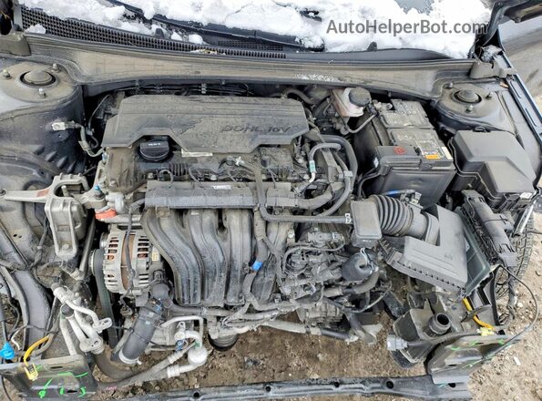 5NPLL4AG8MH039029 2021 HYUNDAI ELANTRA Gray უკანა სალონის ხედი