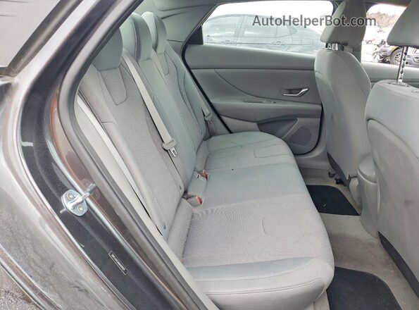 5NPLL4AG8MH039029 2021 HYUNDAI ELANTRA Gray უკანა სავარძლების ხედი