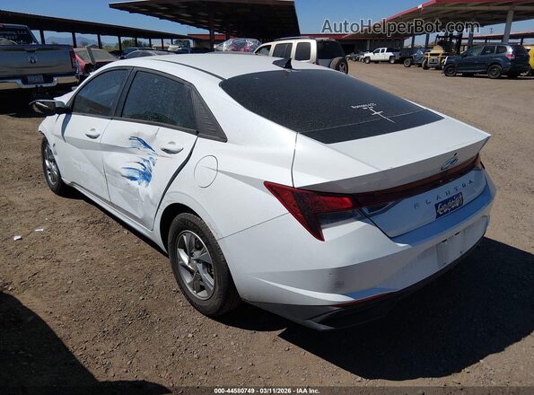 5NPLL4AG9MH034907 2021 HYUNDAI ELANTRA Белый Задняя левая четверть