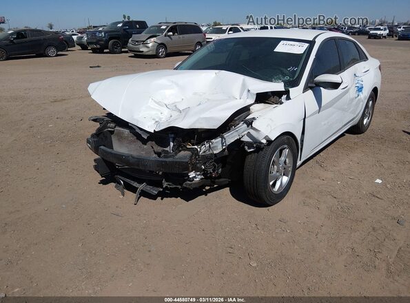 5NPLL4AG9MH034907 2021 HYUNDAI ELANTRA Белый Вид спереди