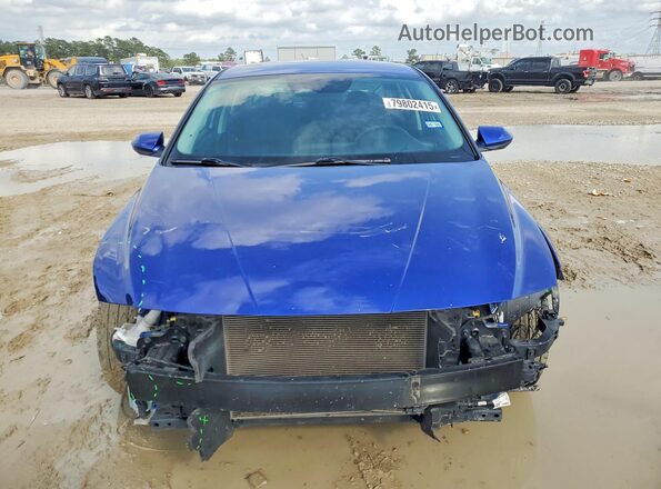 5NPLL4AG9MH045731 2021 HYUNDAI ELANTRA Blue Вид спереду
