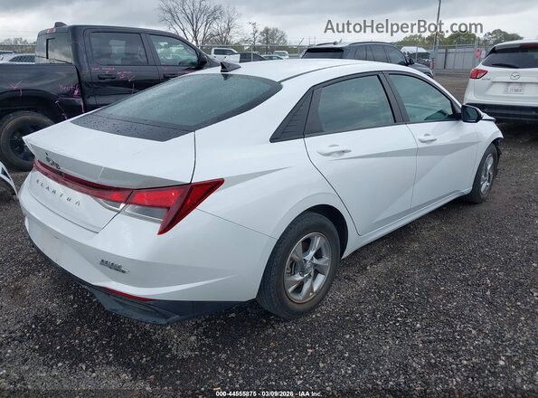 5NPLL4AG9MH047589 2021 HYUNDAI ELANTRA Белый Задняя правая четверть