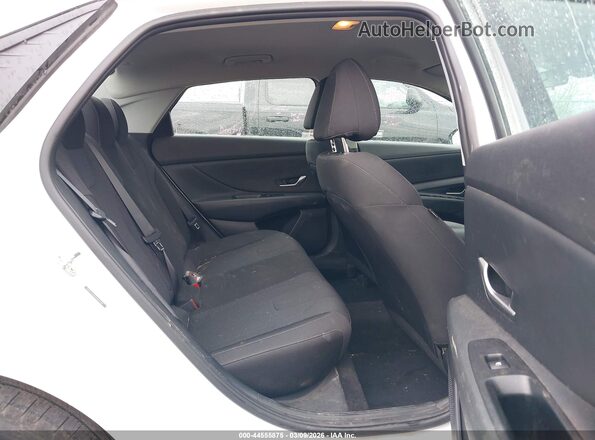 5NPLL4AG9MH047589 2021 HYUNDAI ELANTRA Белый Вид наклейки с VIN-кодом