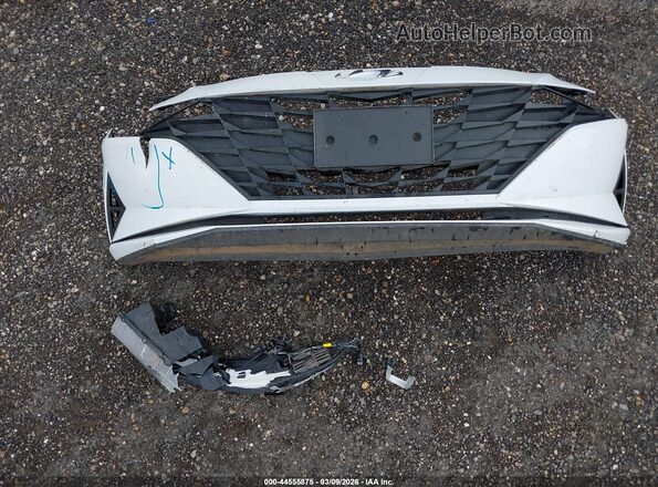 5NPLL4AG9MH047589 2021 HYUNDAI ELANTRA Белый Вид щитка приборов