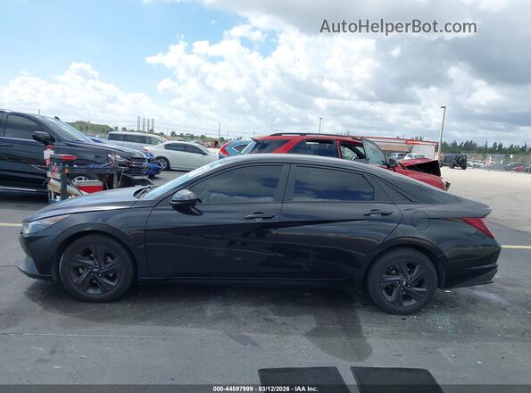 5NPLM4AG0MH011769 2021 HYUNDAI ELANTRA Черный Панорамный вид салона 360°