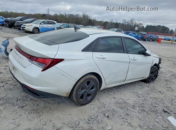 5NPLM4AG0MH045811 2021 HYUNDAI ELANTRA White Tył prawy