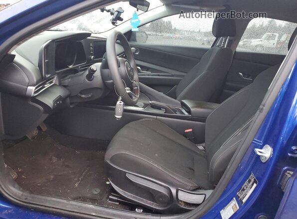 5NPLM4AG0MH047767 2021 HYUNDAI ELANTRA Blue 
