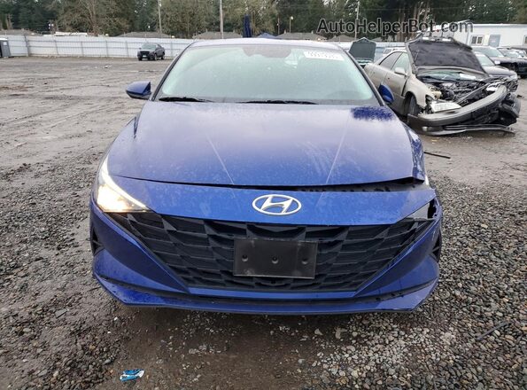 5NPLM4AG0MH047767 2021 HYUNDAI ELANTRA Blue 