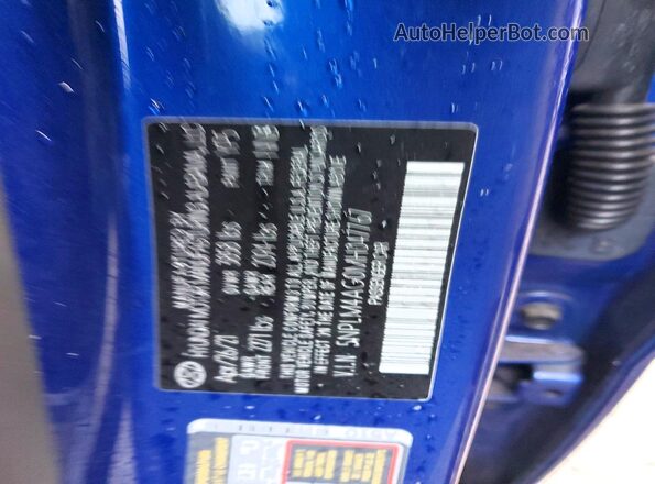 5NPLM4AG0MH047767 2021 HYUNDAI ELANTRA Blue 