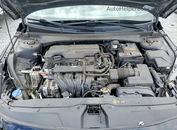 5NPLM4AG0NH058804 2022 HYUNDAI ELANTRA Black Vista interior trasera