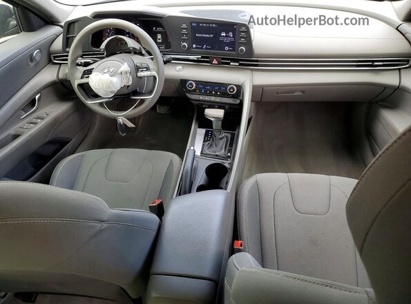 5NPLM4AG0NH058804 2022 HYUNDAI ELANTRA Black Vista del salpicadero