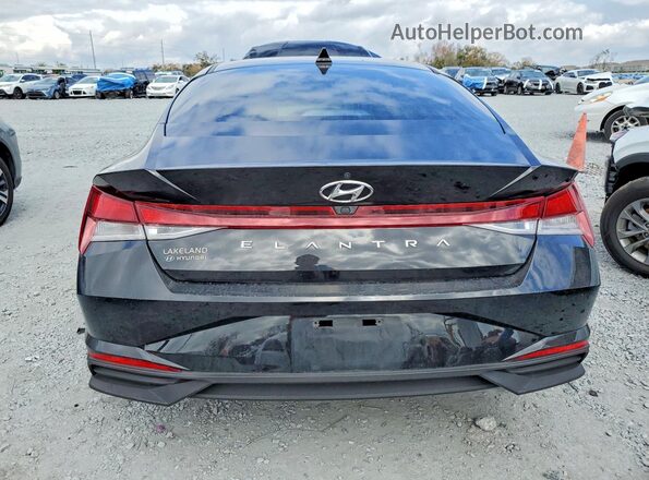 5NPLM4AG0NH058804 2022 HYUNDAI ELANTRA Black Vista trasera