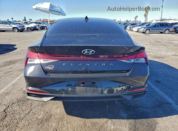 5NPLM4AG2MH009361 2021 HYUNDAI ELANTRA Серый Вид сзади