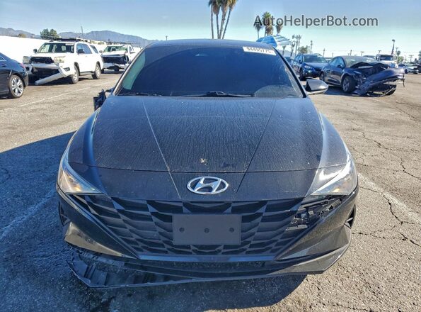 5NPLM4AG2MH009361 2021 HYUNDAI ELANTRA Серый Вид спереди