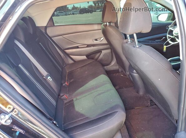 5NPLM4AG2MH009361 2021 HYUNDAI ELANTRA Серый Вид задних сидений