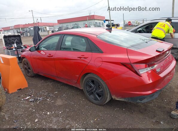 5NPLM4AG2MH017539 2021 HYUNDAI ELANTRA Red 