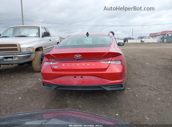 5NPLM4AG2MH017539 2021 HYUNDAI ELANTRA Red 