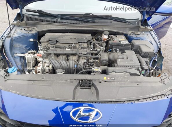 5NPLM4AG2NH053717 2022 HYUNDAI ELANTRA Blue 