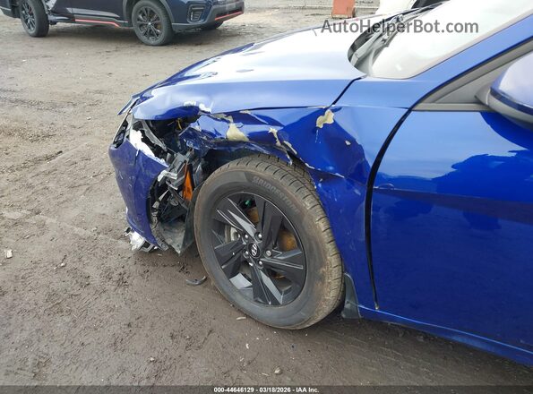 5NPLM4AG2NH053717 2022 HYUNDAI ELANTRA Blue 