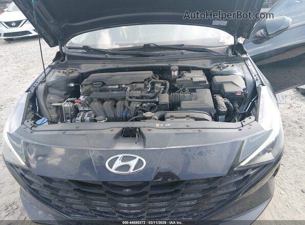 5NPLM4AG2PH087448 2023 HYUNDAI ELANTRA Black Вид ззаду