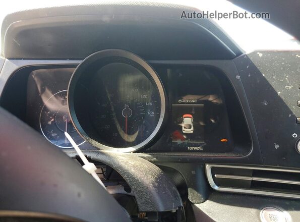 5NPLM4AG3MH046371 2021 HYUNDAI ELANTRA White Instrument cluster view