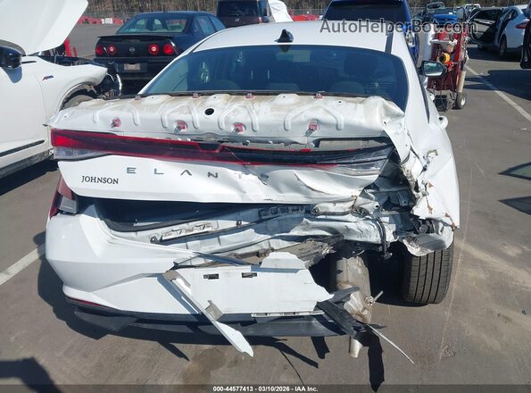 5NPLM4AG5NH078921 2022 HYUNDAI ELANTRA White Vista frontal