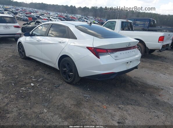 5NPLM4AG6MH007757 2021 HYUNDAI ELANTRA Белый Задняя левая четверть