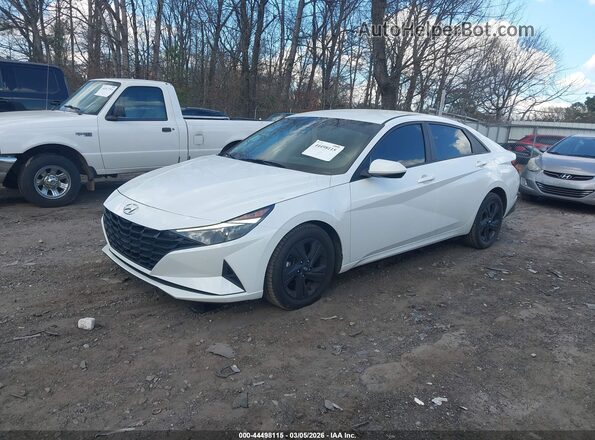 5NPLM4AG6MH007757 2021 HYUNDAI ELANTRA Белый Передняя левая четверть