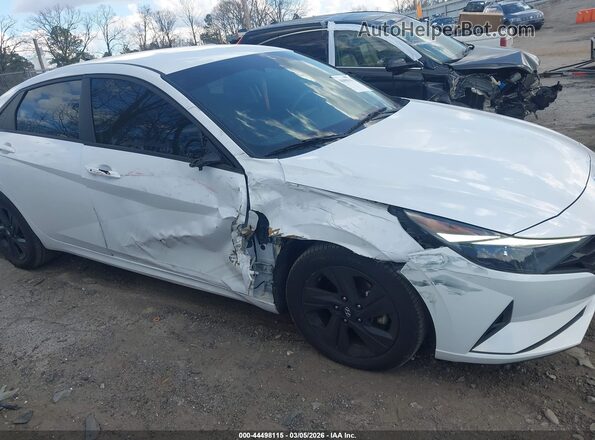 5NPLM4AG6MH007757 2021 HYUNDAI ELANTRA Белый Вид спереди