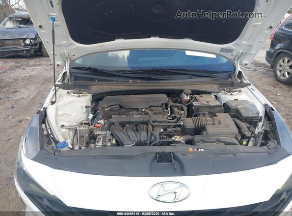5NPLM4AG6MH007757 2021 HYUNDAI ELANTRA Белый Вид сзади