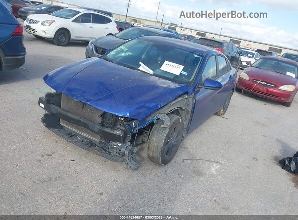 5NPLM4AG7MH023000 2021 HYUNDAI ELANTRA Blue Front left