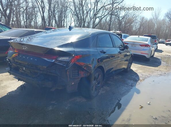 5NPLM4AG8MH010546 2021 HYUNDAI ELANTRA Black Rear right