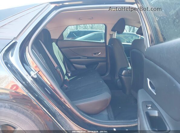 5NPLM4AG8MH010546 2021 HYUNDAI ELANTRA Black VIN sticker view